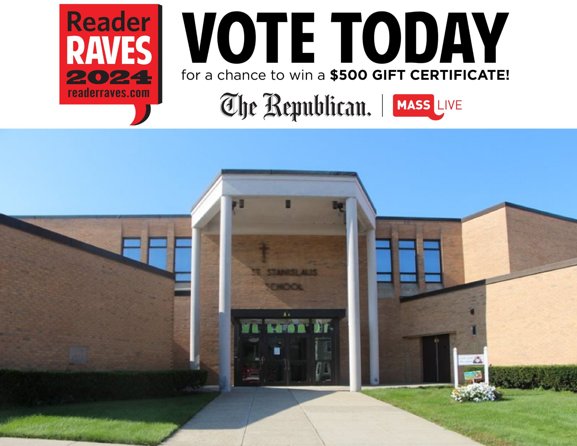 Reader Raves 2024 Vote St. Stanislaus School